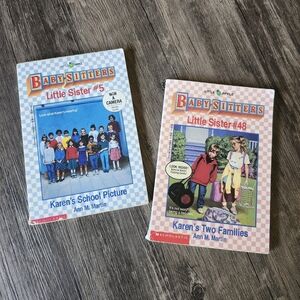 Vintage Scholastic Baby-Sitters Little Sister Book Bundle
